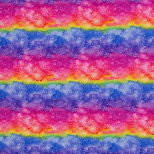 Jersey Batik Regenbogen bunt – Serie Elias von Swafing