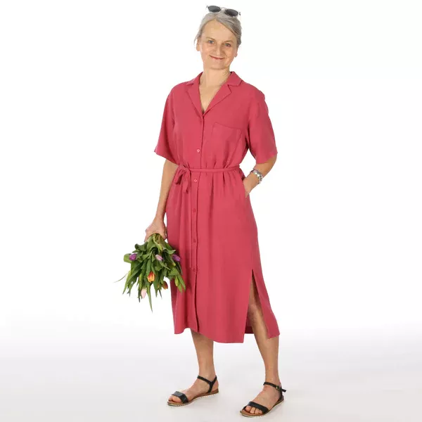 Schnittmuster FRAU ISLA • schlichtes Kleid für Webware von Studio Schnittreif • Gr. XS-XXL
