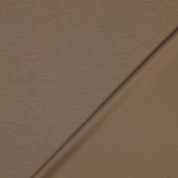 Scuba Jersey taupe beige - Modaljersey mit etwas Stand
