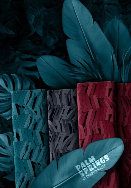 Sweat Palm Springs dunkelgrau von Thorsten Berger – French Terry von Swafing