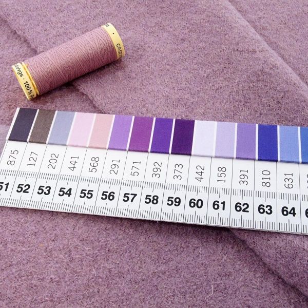 Klassischer Walkloden aus 100% Wolle altrosa – Wollwalk Naomi von Swafing