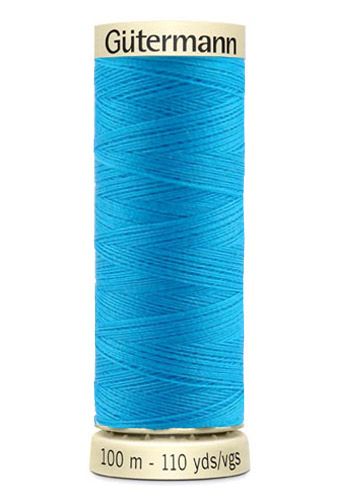 Nähgarn neon türkis Fb. 3549 - 100m Allesnäher Garn von Gütermann - Nähseide