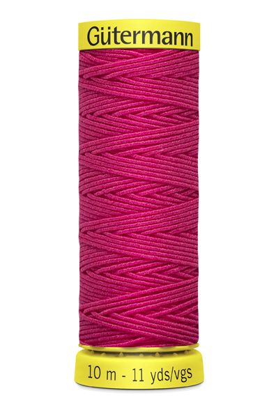 Elastisches Nähgarn pink 3055 - 10m Elasticfaden No.18 von Gütermann