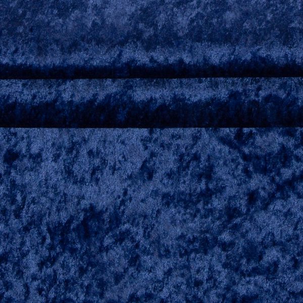 Pannesamt in royalblau - Samtstoff für Deko Karneval Fasching Prinz Meerjungfrau