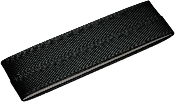 1,2m Hosenschoner Kantenband schwarz - Verstärkung und Schutz für Anzughosen