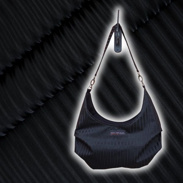 Kunstleder Yoko schwarz von Swafing – fein strukturiert & weich im Griff