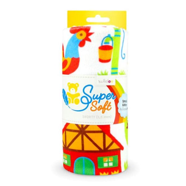 Kullaloo Plüsch SuperSoft Shorty by Graziela Bauernhof - Silky Minky Kuschel Nicki 100x75cm