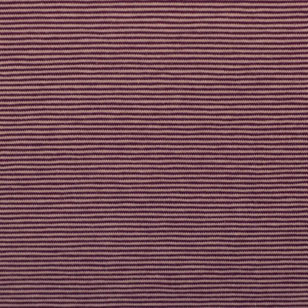 Jersey Bella mit feinen Streifen beere – Baumwolljersey von Swafing