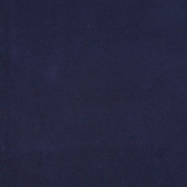 Bio Baumwollfleece – Navy Dunkelblau – weicher Organic Cotton Fleece für warme Kleidung