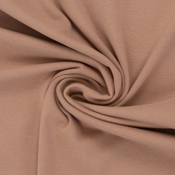 Single Jersey dusty apricot mocca - Baumwolljersey VANESSA von Swafing