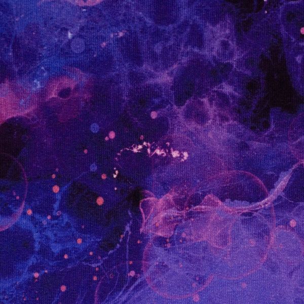 Modal French Terry Connected to Universe violett – Swafing | Christiane Zielinsky