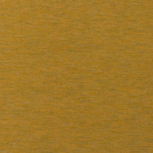 Soft Sweat uni senf gelb meliert - HEIKE Melange von Swafing
