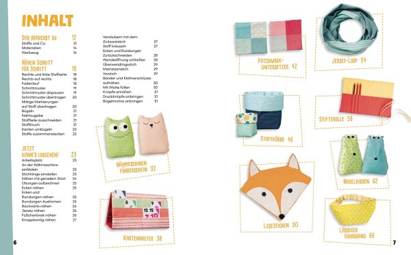 Näh mit! Die Kindernähschule NEUAUFLAGE – Buch mit vielen Schnittmustern für Kinder