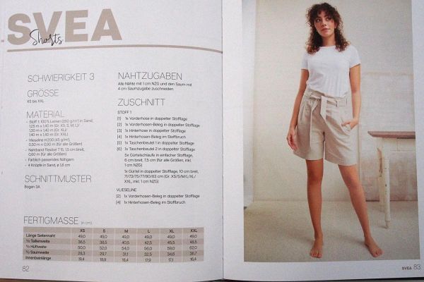 Leinenlooks 2 - lässig leichte Mode nachhaltig selbst genäht in den Größen XS-XXL