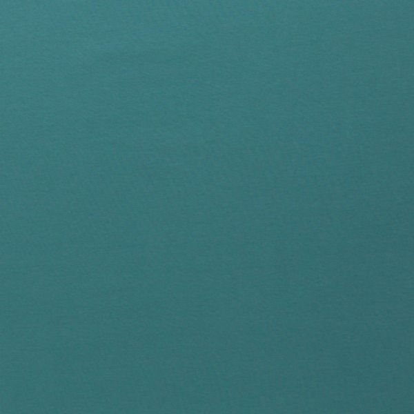 Sweat uni petrol aqua - French Terry MAIKE von Swafing