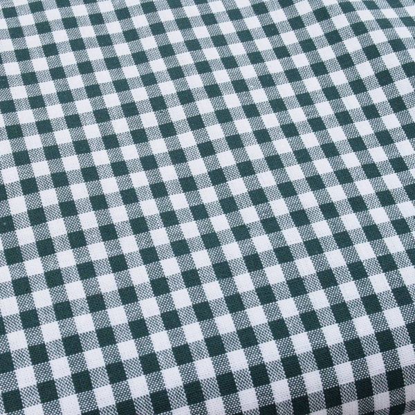 SALE - Baumwolle Vichy Karo 5mm dunkelgrün – Georgsdorg von Swafing