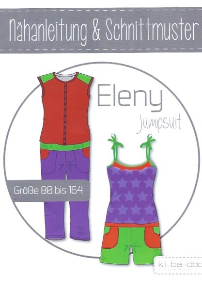 Schnittmuster Jumpsuit Eleny von KiBaDoo