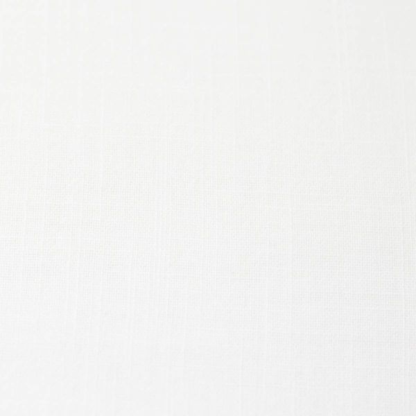 Double Slub Musselin weiß – Double Gauze Sorea aus Baumwolle
