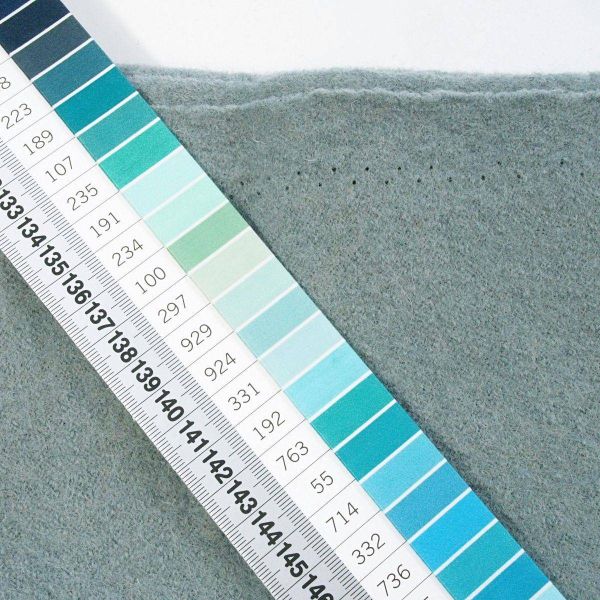 Klassischer Walkloden aus 100% Wolle helles mint grün – Wollwalk Naomi von Swafing