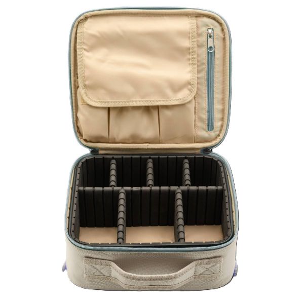 Prym Nähkoffer VARIO beige • Nähkasten mit flexibler Aufteilung