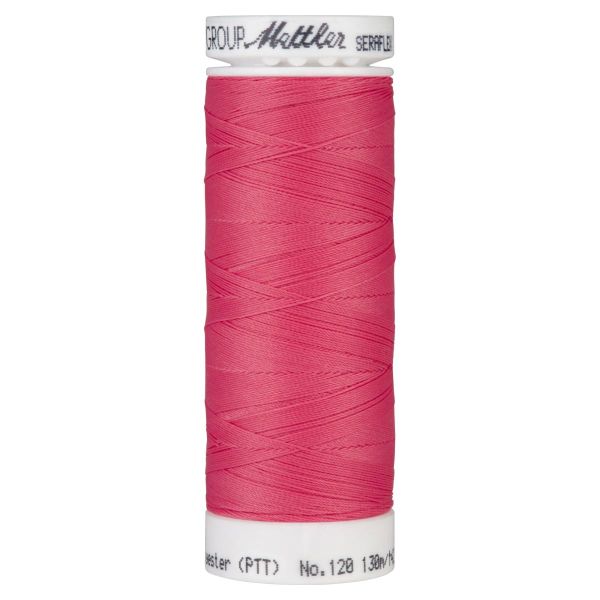 Seraflex Elastikgarn pink - 130m Nähgarn für elastische Nähte No.120 von Mettler
