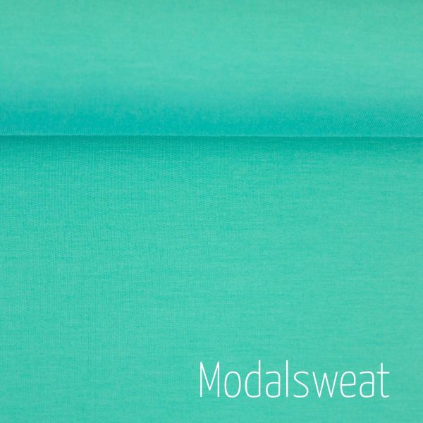 Modal Sweat in mint - Serie Paula von Swafing - French Terry in aktuellen Trendfarben