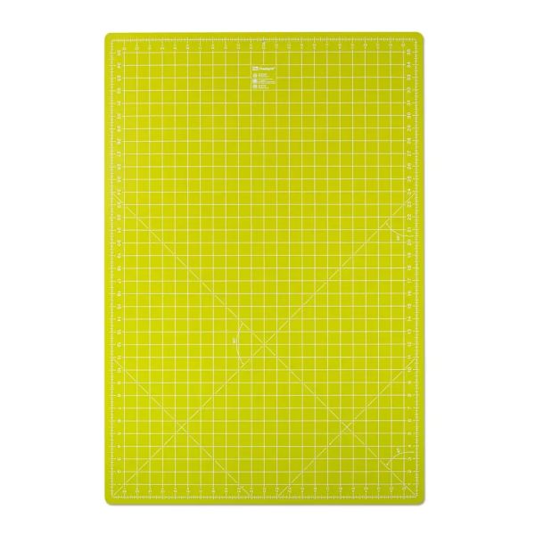 Schneidematte XL 60x90cm hellgrün lime von Prym Omnigrid