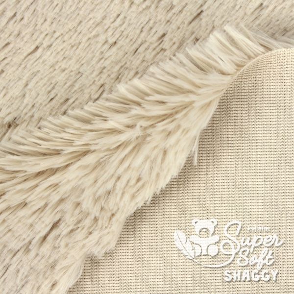 Kullaloo Zottel Shaggy beige – Langhaarplüsch 100x75cm