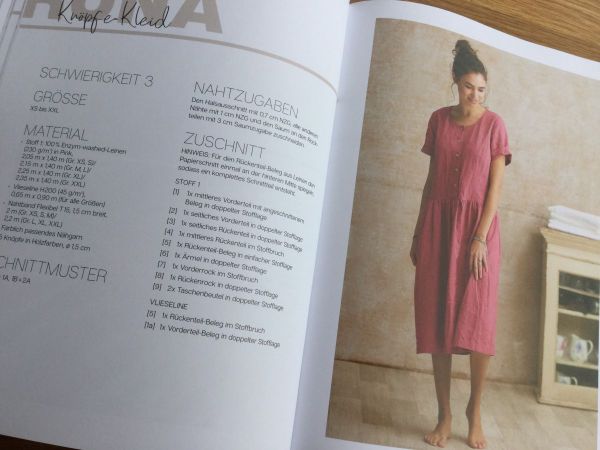 Leinenlooks - lässig leichte Mode nachhaltig selbstgenäht in den Größen XS-XXL