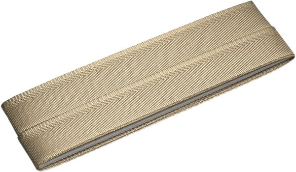 1,2m Hosenschoner Kantenband beige - Verstärkung und Schutz für Anzughosen