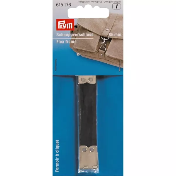 kleiner Prym Schnappverschluss 8,5 cm für raktische Taschen und Etuis