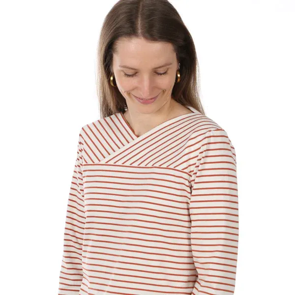Schnittmuster FRAU YOLA • Shirt mit Passe von Studio Schnittreif • Gr. XS-XXL
