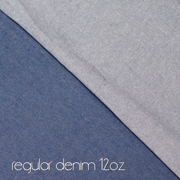 Regular Washed Cotton Denim 12oz – Jeans blau für Kleidung & Accessoires