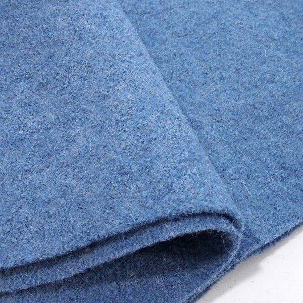 Klassischer Walkloden aus 100% Wolle zartes blau – Wollwalk Naomi von Swafing