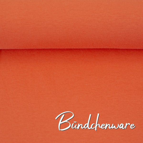 Bündchen glatt im Schlauch apricot - HEIKE von Swafing Kollektion FS26