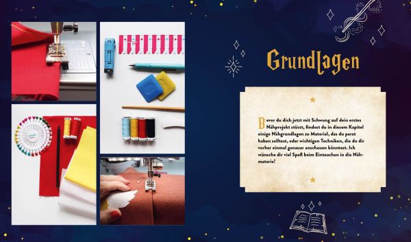 Die Nähschule für Potterheads - Kleidung im Hogwarts Style selbst nähen – Größen 34–46