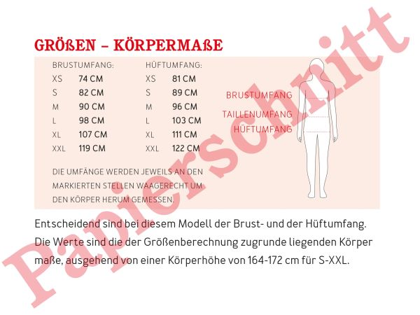 Schnittmuster FRAU TRIXI • Schlafanzug Kombi von Studio Schnittreif • Gr. XS-XXL