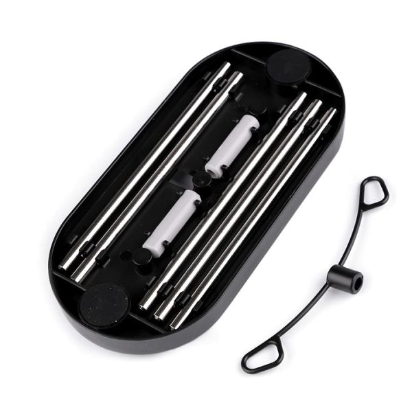 Nähgarnständer für 2 Garnrollen Nähmaschine - Zwillingsnaht nähen mit Ovi Konen