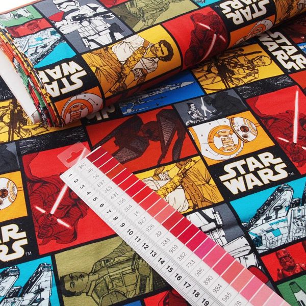 Jersey Star Wars Darth Vader BB-8 C3PO Chewbacca Rey Tie Fighter X-Wing Comic bunt