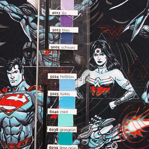 Jersey Justice League - Superman Wonder Woman Flash Batman Flash WB DC