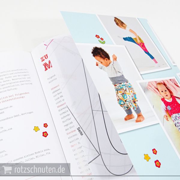 Mitwachs-Hosen – nähen für Babys & Kleinkinder – Pumphosen & Co in Gr. 50-104