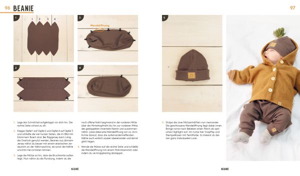 HEJ. Babymode – Erstausstattung im Skandi-Look nähen in Gr. 44-92 von Jules Naht