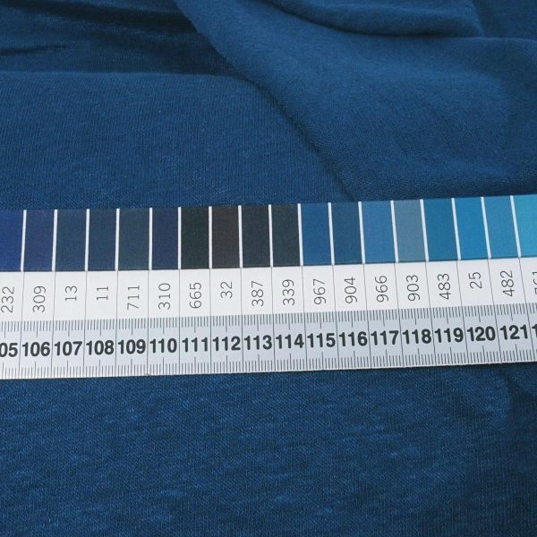 Leinen Strick petrol blau - Mind the Maker Fine Linen Knit Ocean Feinstrick