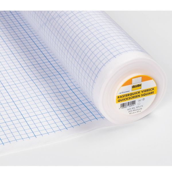 Vliesline Rasterquick Viereck Quadrat - Patchworkeinlage für exaktes Arbeiten