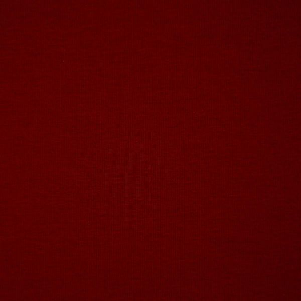 Sweat uni bordeaux rot - French Terry MAIKE von Swafing