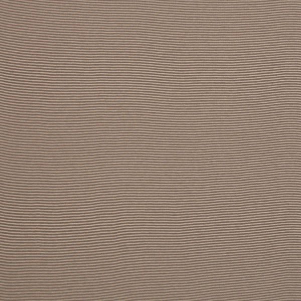 Bündchen Stella mit feinen Streifen beige – Rib Stripes by Swafing
