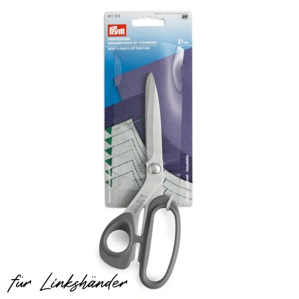 Linkshänder Stoffschere 21cm von Prym PROFESSIONAL Schneiderschere 8"