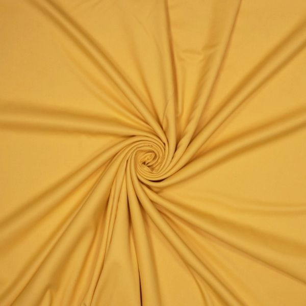 Bamboo Classic ocker gelb - mittelschwere Webware mit Stretchanteil für Hosen Kleider Blazer