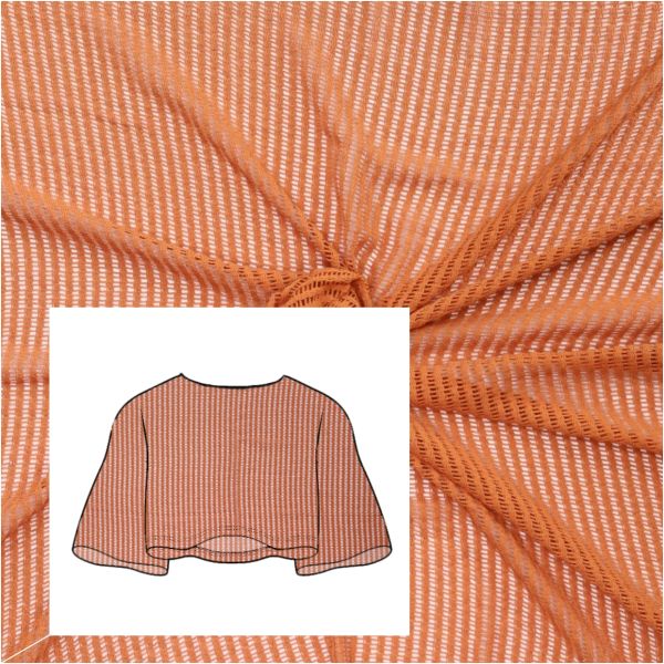 Heavy Knit Lace - Baumwolle Spitze rost braun – Romantic Vintage Boho Shabby