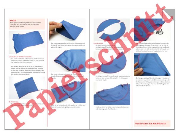 Schnittmuster FRAU META • lässiges Kleid mit breitem Gürtel von Studio Schnittreif • Gr. XS-XXL